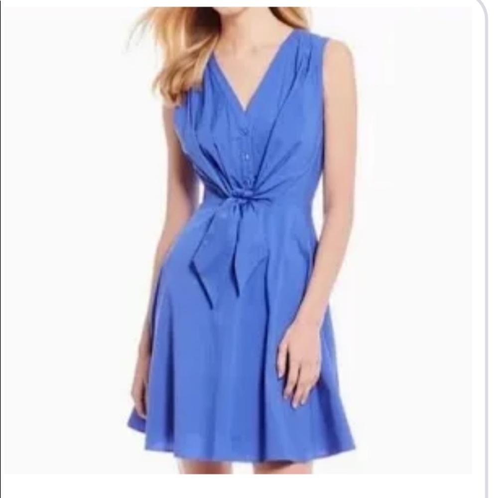 CREMIEUX knot front dress.  NWOT Excellent condition. No flaws, never worn.